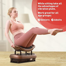 Load image into Gallery viewer, EILISON FITABS Vibration Plate Exercise Machine - Vibration Platform | Whole Body Viberation Machine for Weight Loss, Shaping, Training, Recovery, Toning, ABS &amp; Fit Massage(Double Seat)
