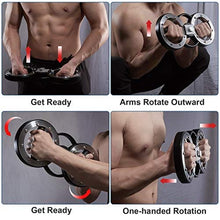 Load image into Gallery viewer, Spinning Burn Rotator Machine, Arm Workout Equipment for Men and Women, Forearm Trainer for Boxing, 8/12 Pounds Arm and Shoulder Strength Training for Home and Gym Workouts and Rehabilitation
