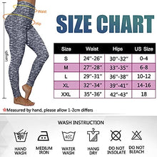 Load image into Gallery viewer, Murandick Textured Leggings for Women Scrunch High Waist Textured Yoga Workout Pants - Blue/Grey
