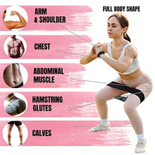 Load image into Gallery viewer, Jan&amp;Niss Resistance Workout Equipment Band for Women - 3 Level Booty Exercise Set for Butt - Glute - Thighs - Legs – Pilates
