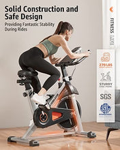 Load image into Gallery viewer, YOSUDA Indoor Cycling Bike Stationary - Cycle Bike with Ipad Mount &amp; Comfortable Seat Cushion
