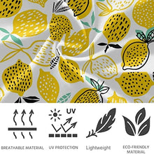 Load image into Gallery viewer, visesunny High Waist Yoga Pants with Pockets Summer Lemon with Dot Buttery Soft Tummy Control Running Workout Pants 4 Way Stretch Pocket Leggings
