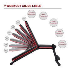 Load image into Gallery viewer, PASYOU Adjustable Weight Bench Full Body Workout Multi-Purpose Foldable Incline Decline Exercise Workout Bench for Home Gym
