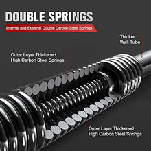 Load image into Gallery viewer, Msnaile Heavy Duty Power TwisterSpring Arm Force Bar Muscle Builder Body Arm Strength Training Equipment 60KG
