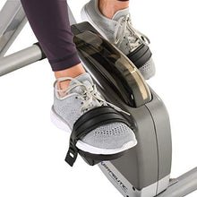 Load image into Gallery viewer, Exerpeutic Folding Exercise Bike, 8 Levels of Resistance Stationary Bike, Bluetooth tracking &amp; Tablet Holder options available
