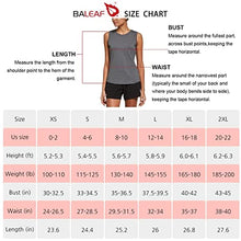 Load image into Gallery viewer, BALEAF Women's Workout Tank Tops Sleeveless Running Atnletic Shirts Activewear Gym Tops Gray Size
