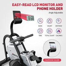Load image into Gallery viewer, JOROTO Magnetic Rower Rowing Machine with LCD Display 300LB Weight Capacity Row Machine Exercise Rower for Home Gym (MR35)
