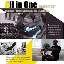 Load image into Gallery viewer, The Slimbow Low Impact at Home Workout Equipment - Multifunctional Exerciser for Abs, Thighs, Glutes, Calves, Upper and Lower Body, Lightweight, Portable and Compact Exercise for Total Body Toning and Strength
