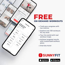 Load image into Gallery viewer, Sunny Health &amp; Fitness Endurance Premium Magnetic Resistance Interactive Indoor Cycling Exercise Bike with Exclusive SunnyFit™ App Enhanced Bluetooth Connectivity - SF-B1877SMART
