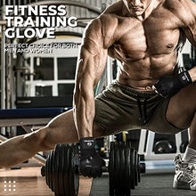 Load image into Gallery viewer, OXDAO Workout Weightlifting Gym Gloves for Men &amp; Women with Wrist &amp; Full Palm Protection, for Weight Lifting, Powerlifting, Training, Fitness, Hanging, Pull ups…
