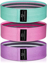 Load image into Gallery viewer, Renoj Resistance Bands , Booty Bands for Women, 3 Levels Exercise Workout Bands for Legs and Butt
