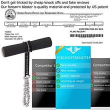 Load image into Gallery viewer, VIKINGSTRENGTH Forearm Blaster- Fat Thick Grips Forearm Strength Excercise Equipment for Men and Woman. Thick Wrist Roller Grips for Muscle Building and Injury Prevention Hand Grip Strengthener
