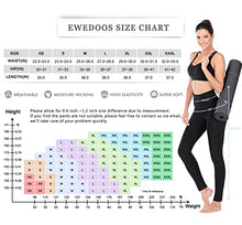 Load image into Gallery viewer, Ewedoos Women's Yoga Pants with Pockets - Leggings with Pockets, High Waist Tummy Control Non See-Through Workout Pants (Black, Large)
