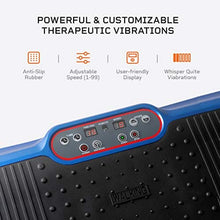 Load image into Gallery viewer, LifePro Vibration Plate Exercise Machine - Whole Body Workout Vibration Fitness Platform w/ Loop Bands - Home Training Equipment - Remote, Balance Straps, Videos &amp; Manual
