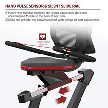 Load image into Gallery viewer, HARISON Magnetic Recumbent Exercise Bike for Seniors and Adults 350 LBS Capacity, Exercise Bike Stationary for Home Cardio Workout
