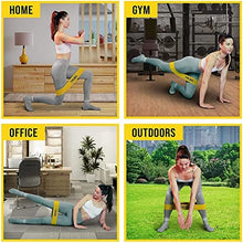 Load image into Gallery viewer, Tribe Lifting Fabric Resistance Bands Women and Men - Booty Bands for Women - Thigh Bands for Workout Bands for Women - Glute Bands - 5 Levels of Exercise Bands Resistance Loops for Legs and Butt
