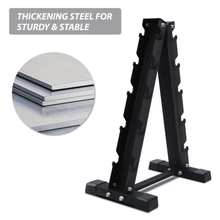 Load image into Gallery viewer, A-Frame Dumbbell Rack Stand Gym Weight Training - The Home Fitness Corp
