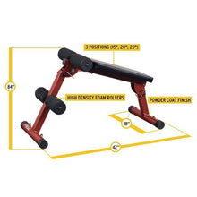 Load image into Gallery viewer, Best Fitness Folding Ab Board Abdominal Trainer - The Home Fitness Corp
