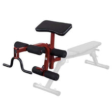 Load image into Gallery viewer, Best Fitness Leg and Preacher Attachment Muscle Trainer - The Home Fitness Corp
