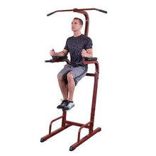 Load image into Gallery viewer, Best Fitness Vertical Knee Raise Power Tower Abdominal Back Trainer - The Home Fitness Corp
