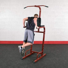 Load image into Gallery viewer, Best Fitness Vertical Knee Raise Power Tower Abdominal Back Trainer - The Home Fitness Corp
