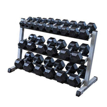 Load image into Gallery viewer, Body-Solid 48" 3-Tier Dumbbell Rack Storage Rack - The Home Fitness Corp
