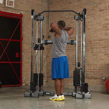 Load image into Gallery viewer, Body-Solid Functional Trainer with 310 Pound Stacks Cable Crossover Trainer Machine - The Home Fitness Corp
