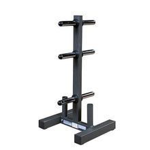 Load image into Gallery viewer, Body-Solid Olympic Plate Tree &amp; Bar Holder Storage Rack - The Home Fitness Corp
