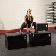 Load image into Gallery viewer, Body-Solid Tools 3-Way Soft Plyo Box 20in, 24in, 30in Cross Fit Training - The Home Fitness Corp
