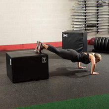 Load image into Gallery viewer, Body-Solid Tools 3-Way Soft Plyo Box 20in, 24in, 30in Cross Fit Training - The Home Fitness Corp
