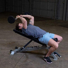 Load image into Gallery viewer, Body-Solid Tools Fixed Weight EZ Curl Barbells for Quick Workouts - The Home Fitness Corp
