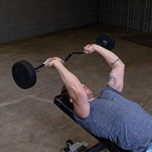 Load image into Gallery viewer, Body-Solid Tools Fixed Weight EZ Curl Barbells for Quick Workouts - The Home Fitness Corp
