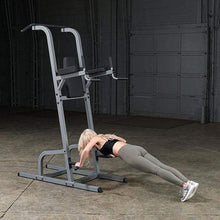 Load image into Gallery viewer, Body-Solid Vertical Knee Raise and Pull Up Tower Abdominal Back Trainer - The Home Fitness Corp
