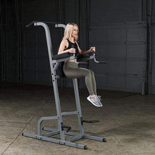 Load image into Gallery viewer, Body-Solid Vertical Knee Raise and Pull Up Tower Abdominal Back Trainer - The Home Fitness Corp
