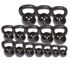 Load image into Gallery viewer, Cast Iron Kettlebell Sets 5-100 Pounds Home Gym Weights - The Home Fitness Corp
