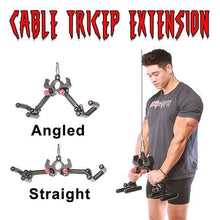 Load image into Gallery viewer, Flex Wheeler's Back Widow® Adjustable Handle Personalised Cable Attachment - The Home Fitness Corp
