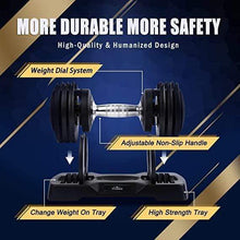 Load image into Gallery viewer, FLYBIRD Adjustable Dumbbell 25LBS (1 Piece) - The Home Fitness Corp
