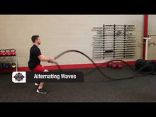 Load and play video in Gallery viewer, Body-Solid Tools Fitness Training Ropes 1.5" &amp; 2" dia. by 30ft., 40ft. and 50ft. lengths
