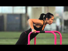 Load and play video in Gallery viewer, Lebert Fitness XL Equalizer Bars, Black
