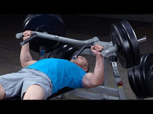 Load and play video in Gallery viewer, Pro ClubLine Leverage Bench Press by Body-Solid Chest Press Trainer
