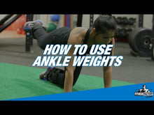 Load and play video in Gallery viewer, Body-Solid Tools 10 Pound Ankle Weight Pair Cardio Strength Training

