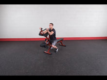 Load and play video in Gallery viewer, Best Fitness Leg and Preacher Attachment Muscle Trainer
