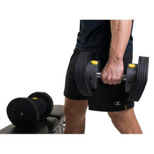 Load image into Gallery viewer, MX55 Rapid Change Dumbbell System with Stand Adjustable Weight Set - The Home Fitness Corp
