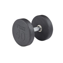 Load image into Gallery viewer, Premium Round Rubber Dumbbells 5 to 100 Pounds individual Weights - The Home Fitness Corp
