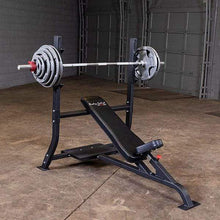 Load image into Gallery viewer, Pro Clubline Fixed Incline Bench by Body-Solid Chest Press Trainer - The Home Fitness Corp
