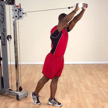 Load image into Gallery viewer, Pro-Grip Tricep Pressdown Bar Cable Training Attachment - The Home Fitness Corp
