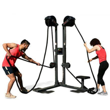 Load image into Gallery viewer, Ropeflex RX2500 Oryx Dual Station Rope Pulling Machine CrossFit Trainer Machine - The Home Fitness Corp
