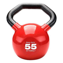 Load image into Gallery viewer, Vinyl Dipped KettleBALLS with Ergonomic Handles 5-60 Pounds - The Home Fitness Corp
